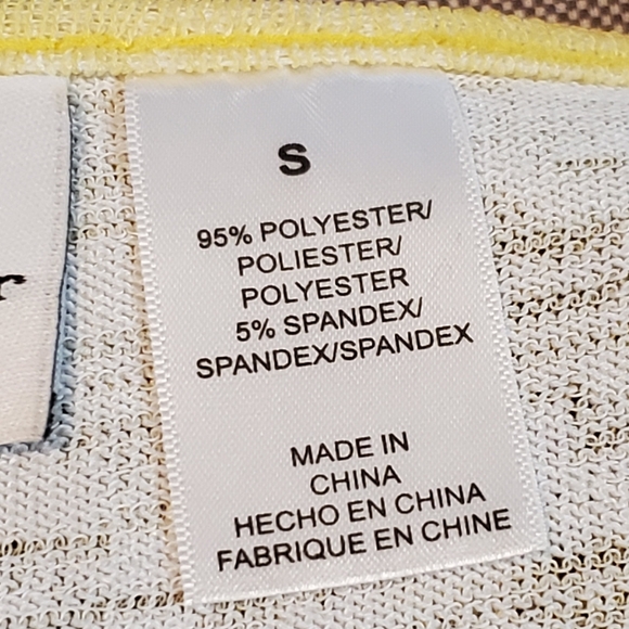 Alfred Dunner Island Scene summer Tunic 3/4 Sleeve Size Small Nautical - Picture 4 of 9